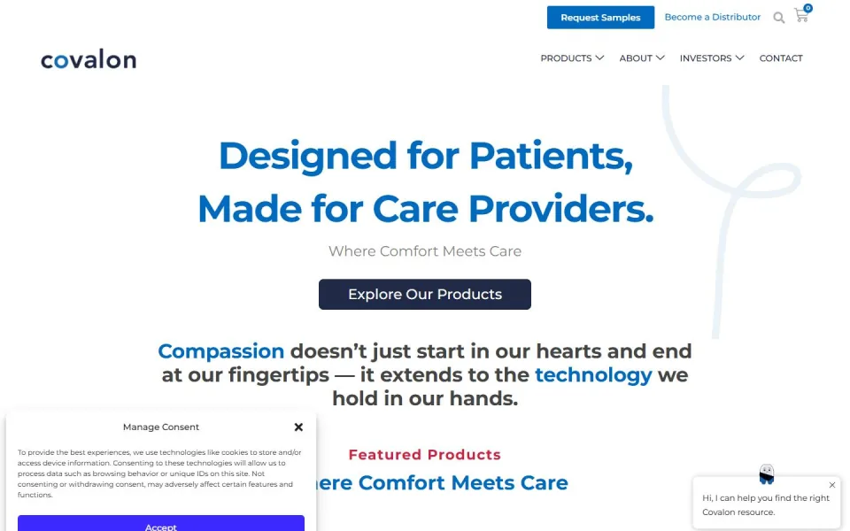 Covalon portfolio preview