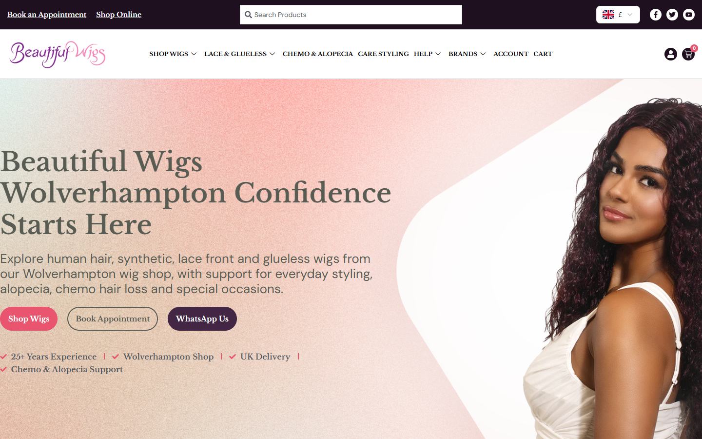 Wigs UK portfolio preview